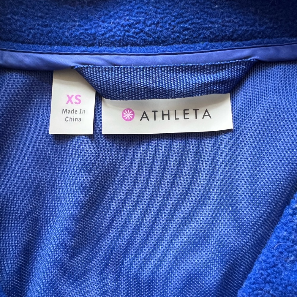 💙ATHLETA REFLECTIVE ROCK SPRINGS QUILTED VEST/JACKET-ROYAL BLUE-XS💙 - Picture 7 of 8